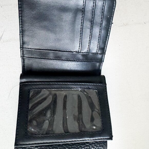 Vintage Y2K Guess Small Black Trifold Wallet - Picture 5 of 8